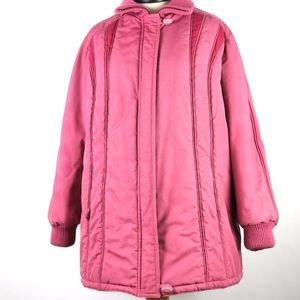 Vintage Lined Puffer Jacket 70s/ 80s